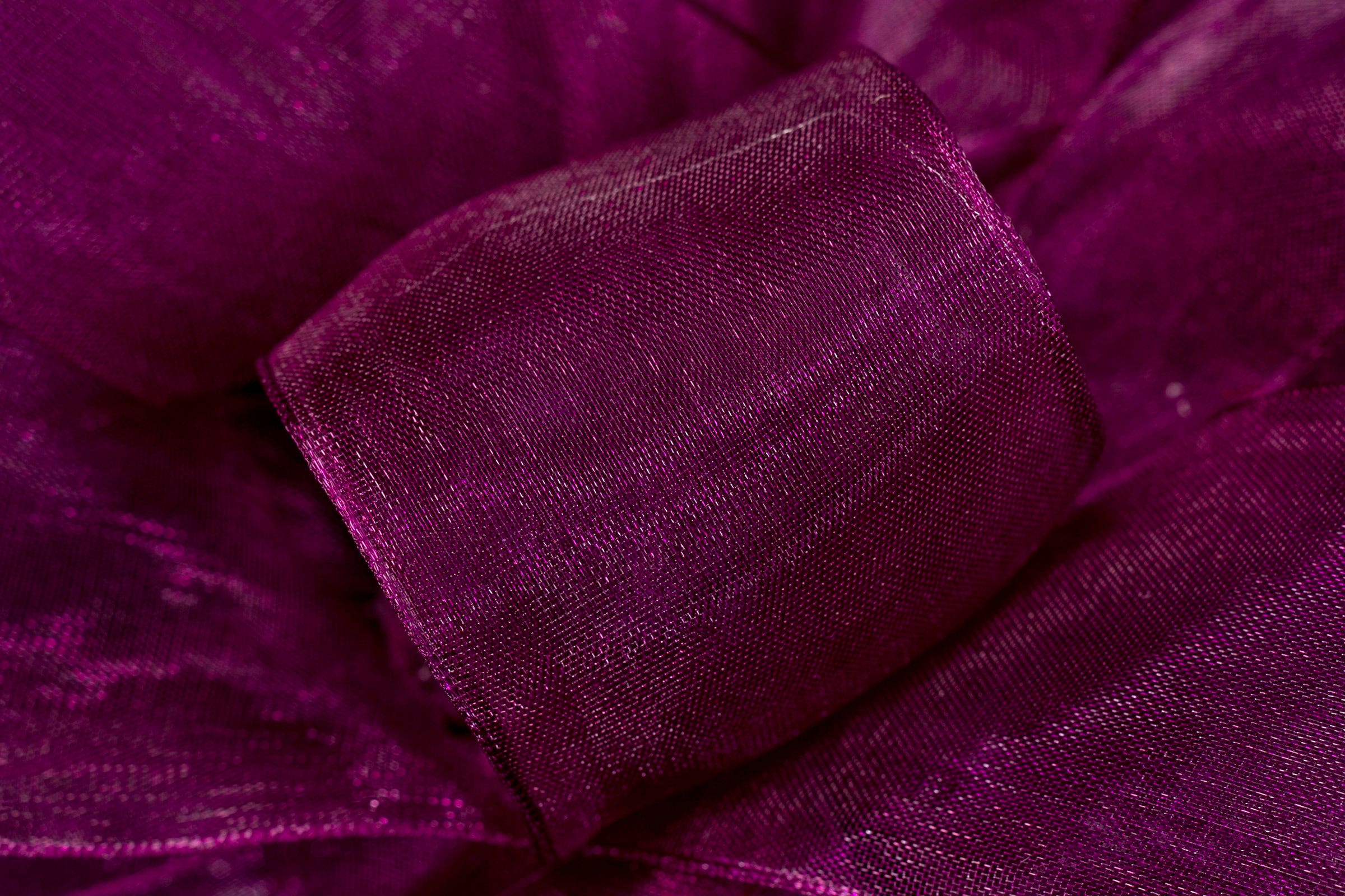#9 Purple Chiffon Ribbon, 100-Yards