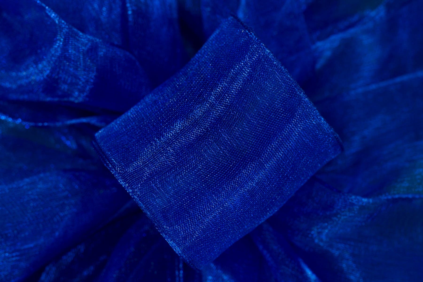 #3 Blue Chiffon Ribbon, 100-Yards