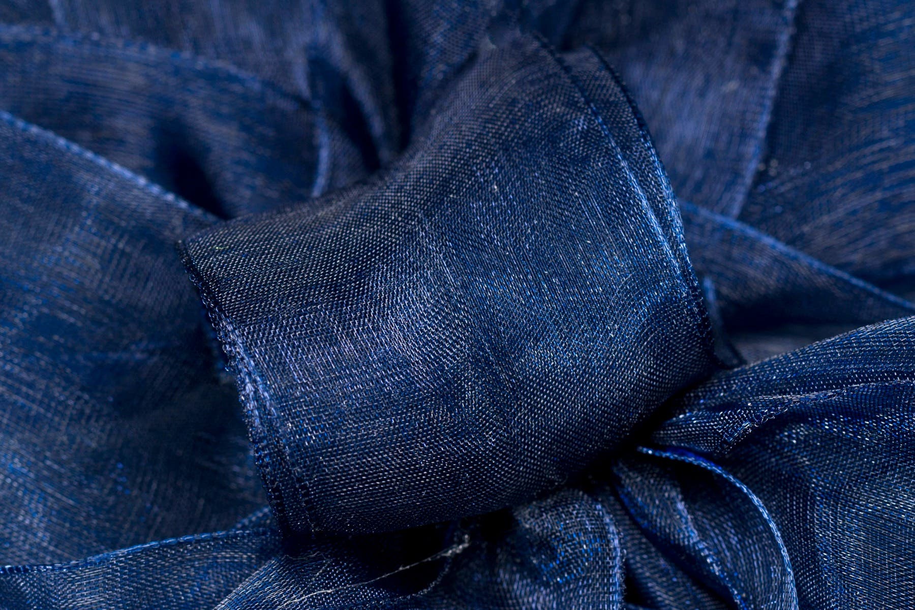 #9 Blue Chiffon Ribbon, 100-Yards