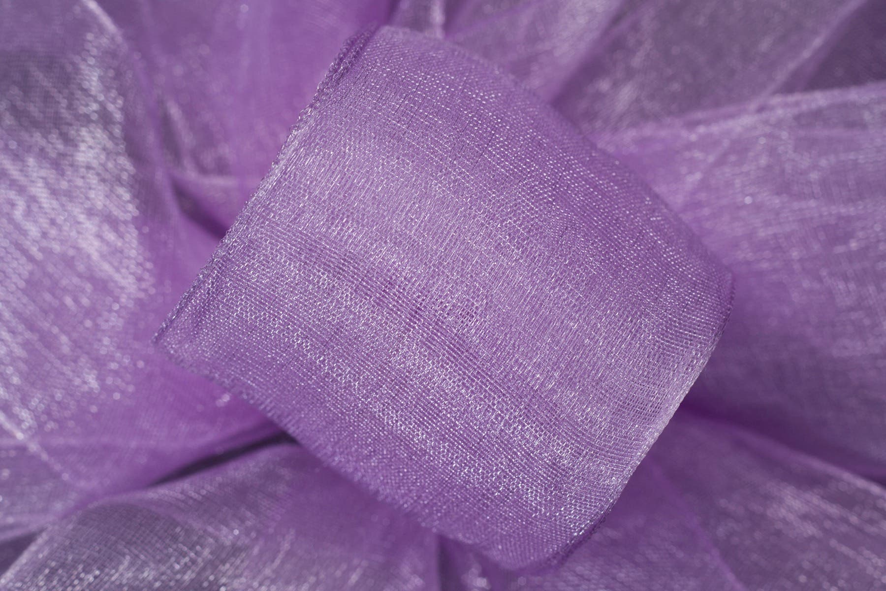 #3 Purple Chiffon Ribbon, 100-Yards