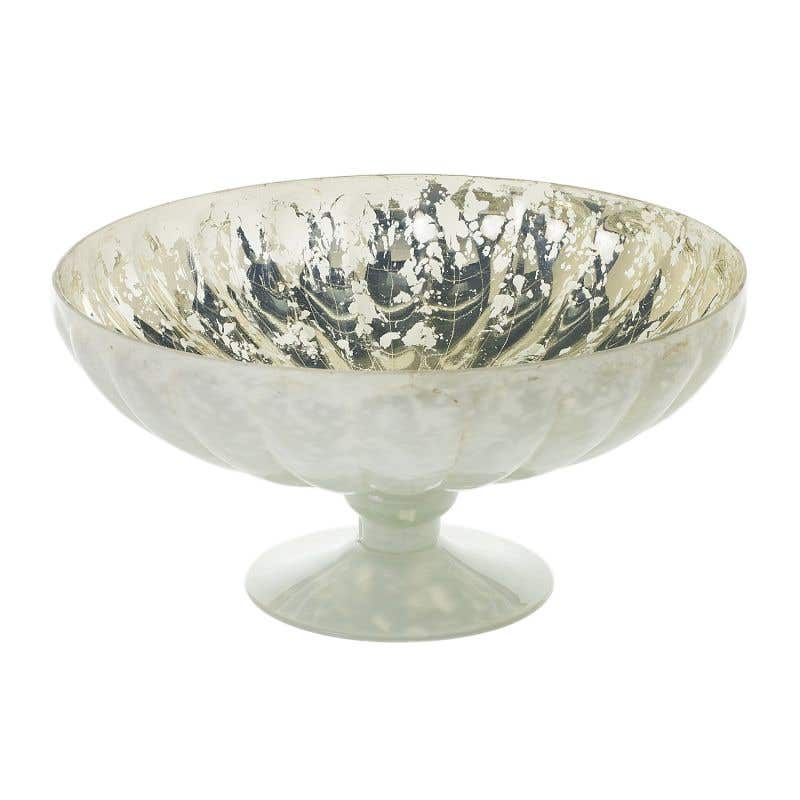 9.75x4.75 Chiara Glass Compote, 6-Case