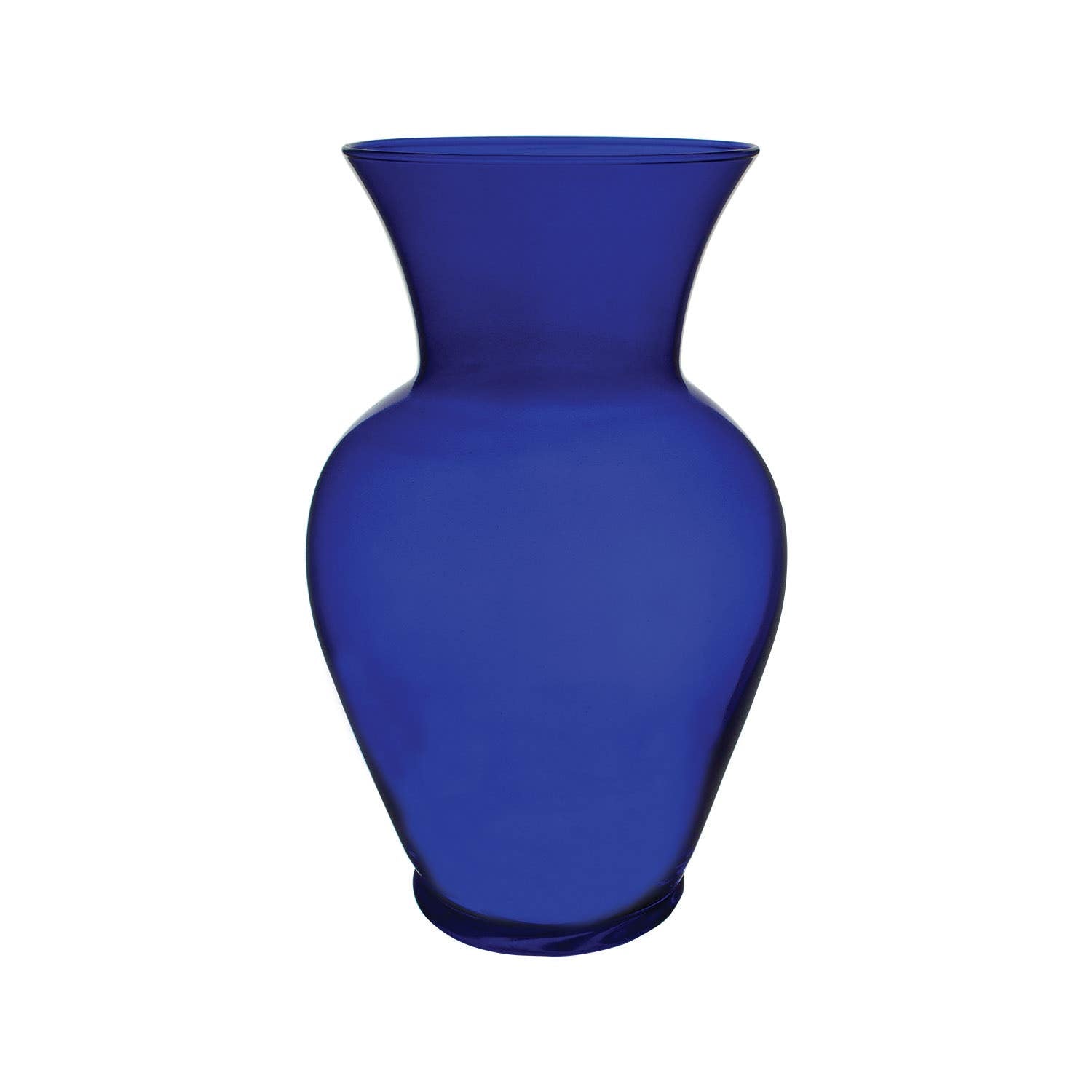 8.75 Cobalt Glass Garden Vases, 6-Case