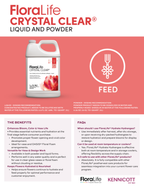 Crystal Clear Liquid Food 300 30Gl, 1 Product Guide
