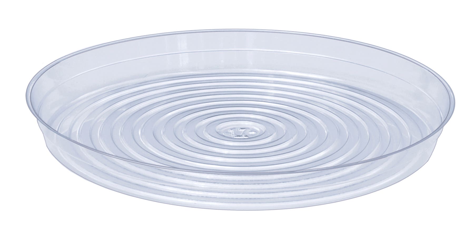 17 Clear Saucer, 10-Bag