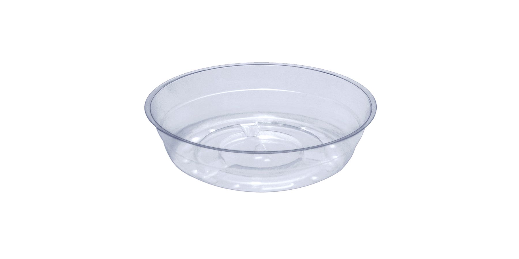 4 Clear Vinyl Plant Saucer, 50-Bag