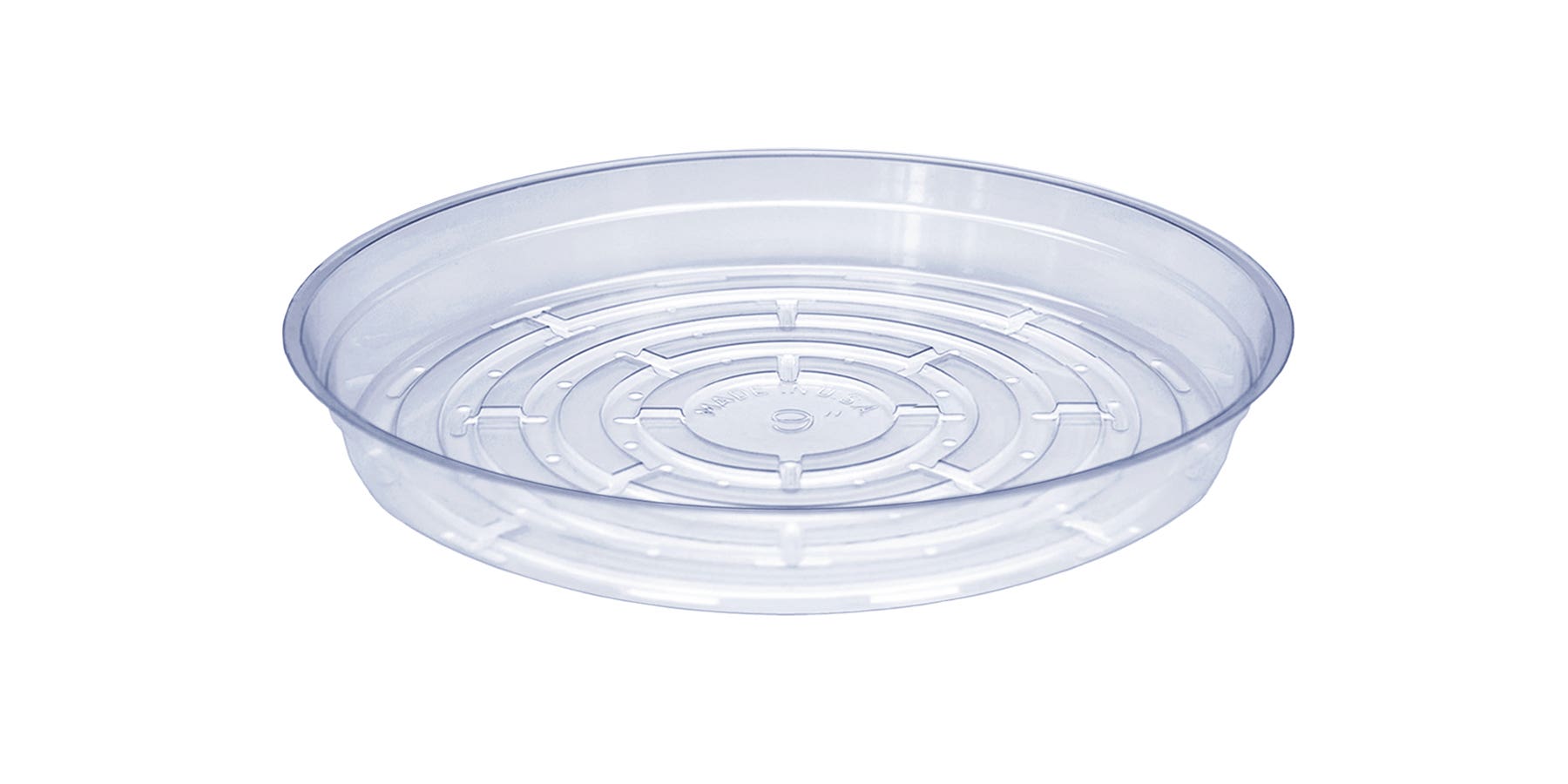 9 Clear Vinyl Plant Saucer, 50-Bag