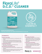 D.C.D Cleaner 1 Gallon Product Guide