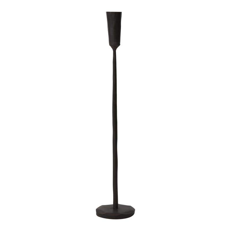 3 x 15.75 Black Davina Candlesticks, 12