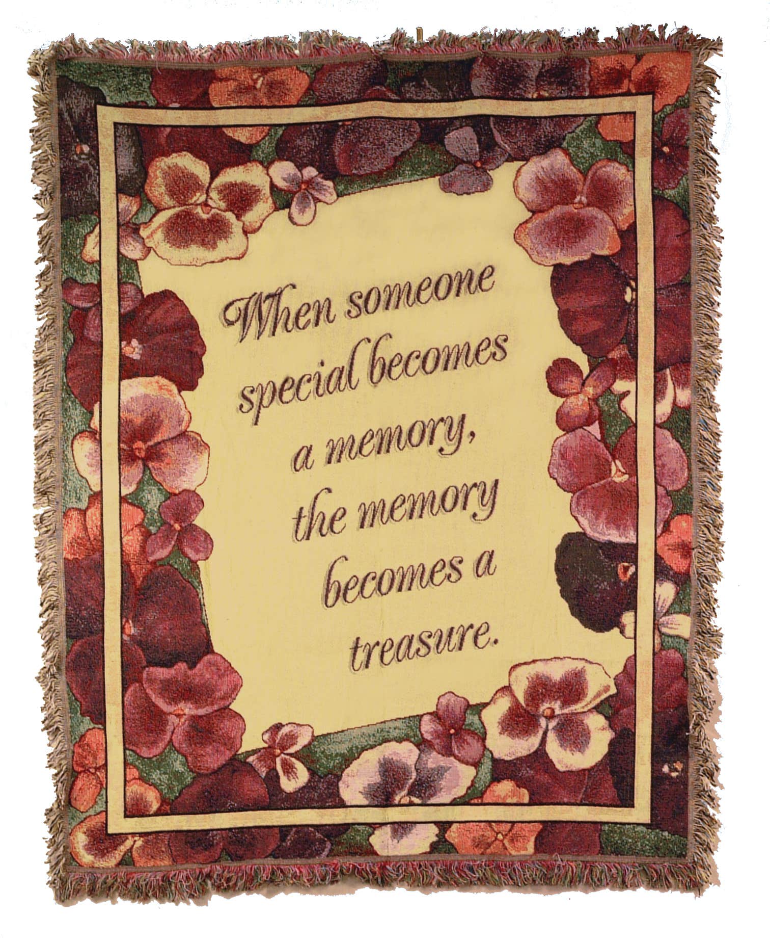 4 x 5' Bereavement Poem Blanket