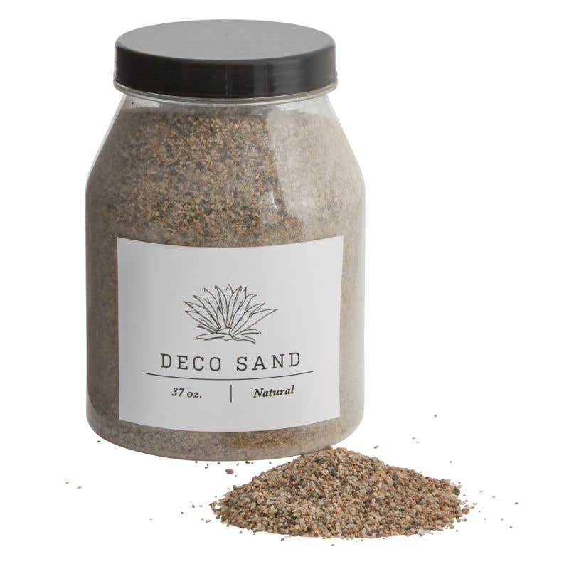 37 oz Natural Deco Sand, 6-Case