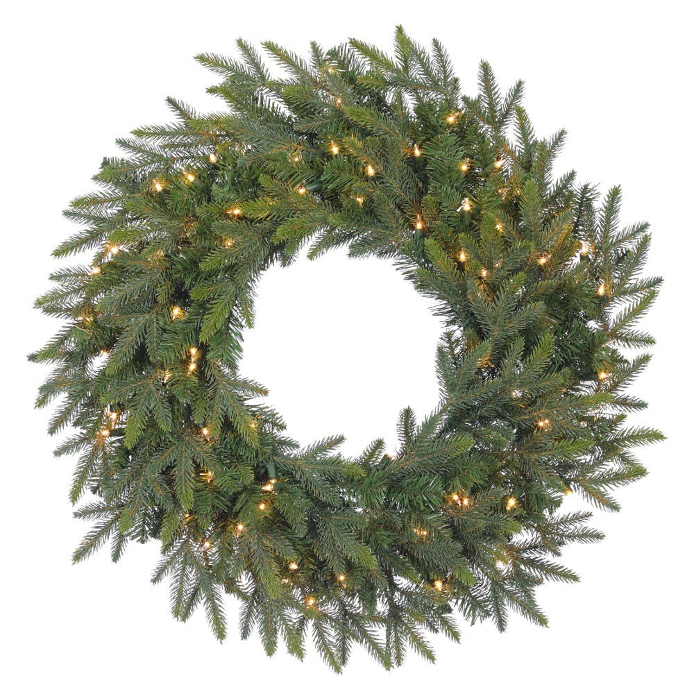 36 Green Deluxe Trinity Wreath