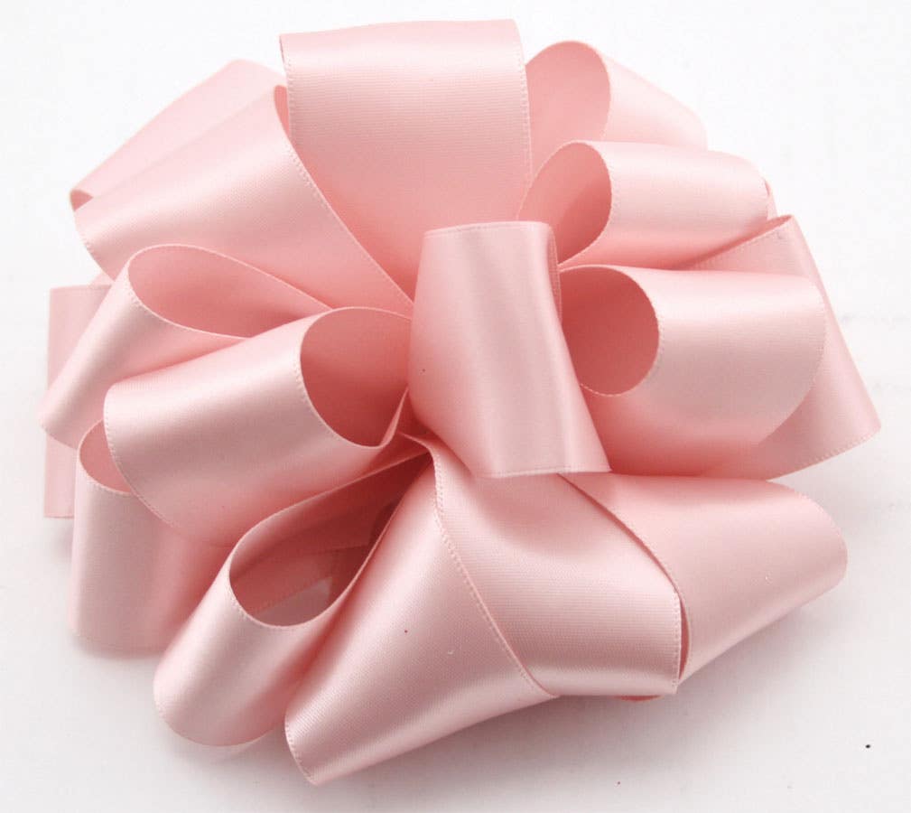 #3 Pink Double Face Satin Ribbon, 50-Yds