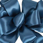 #9 Blue Double Face Satin Ribbon, 50-Yds