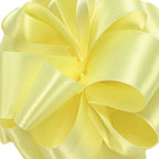 #9 Yellow Double Face Satin Ribbon