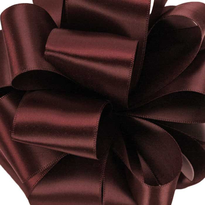#9 Burgundy Satin Ribbon, 50-Yards