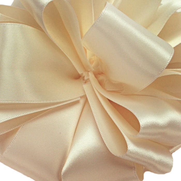 #3 Brown Double Face Satin Ribbon 50-Yds