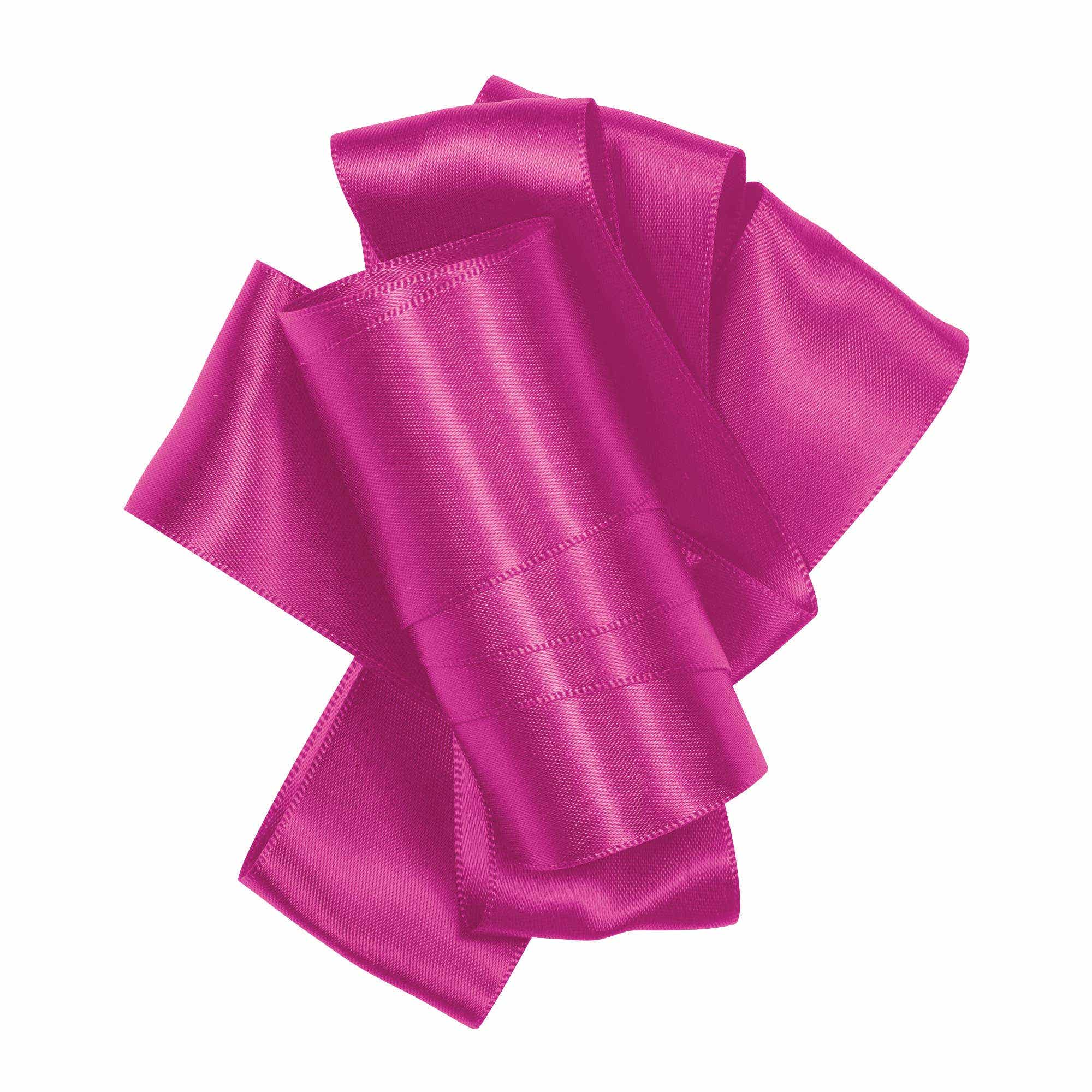 #9 Pink Double Face Satin Ribbon, 50-Yds