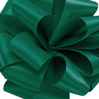 #9 Green Double Face Satin Ribbon, 50Yds