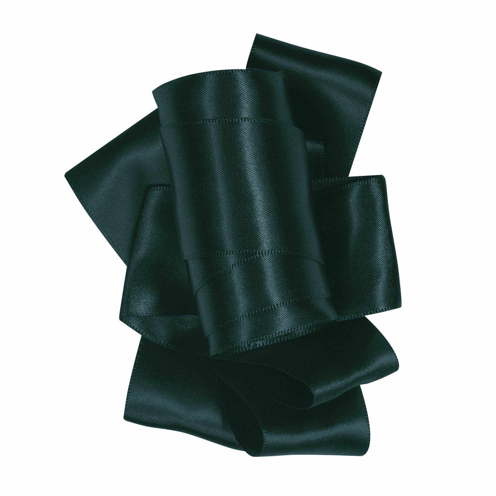 #9 Green Double Face Satin Ribbon, 50Yds