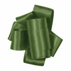 #3 Green Double Face Satin Ribbon, 50Yds