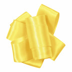 #3 Yellow Double Face Satin Ribbon