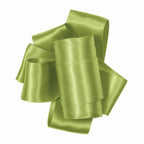#3 Green Double Face Satin Ribbon, 50Yds