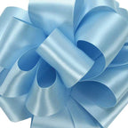 #3 Blue Double Face Satin Ribbon, 50Yds