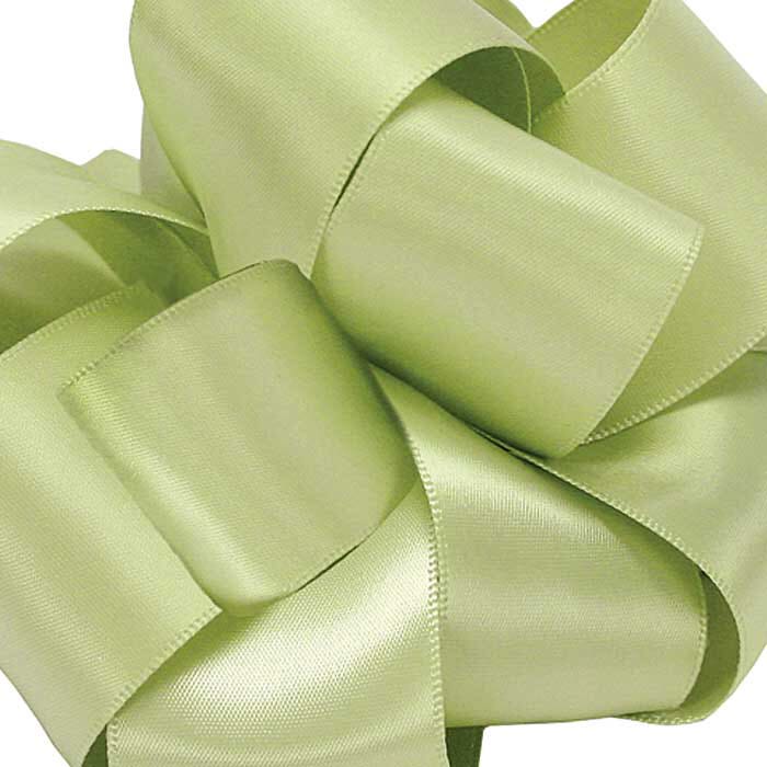 #9 Green Double Face Satin Ribbon, 50Yds
