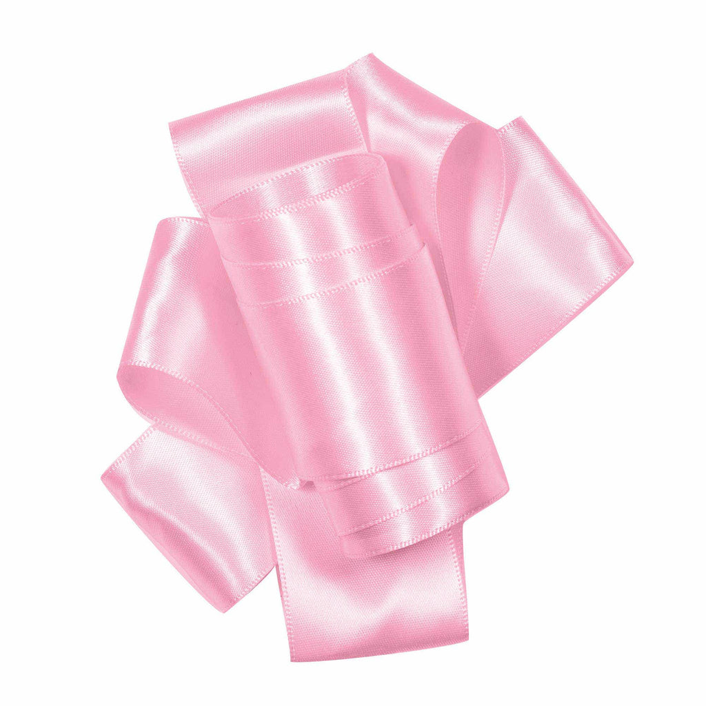#9 Pink Double Face Satin Ribbon, 50-Yds