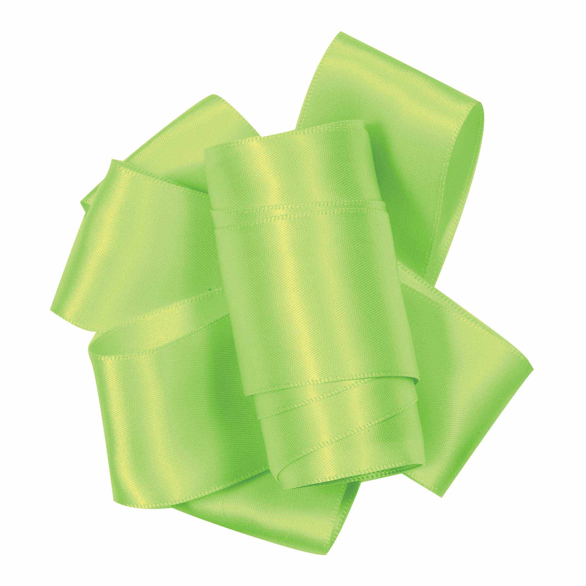#9 Green Double Face Satin Ribbon, 50Yds
