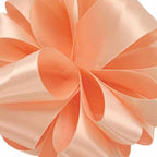 #3 Peach Double Face Satin Ribbon, 50Yds