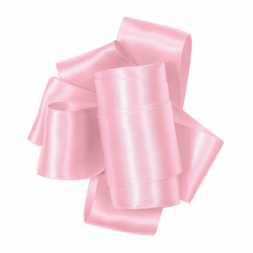 #9 Pink Double Face Satin Ribbon, 50-Yds