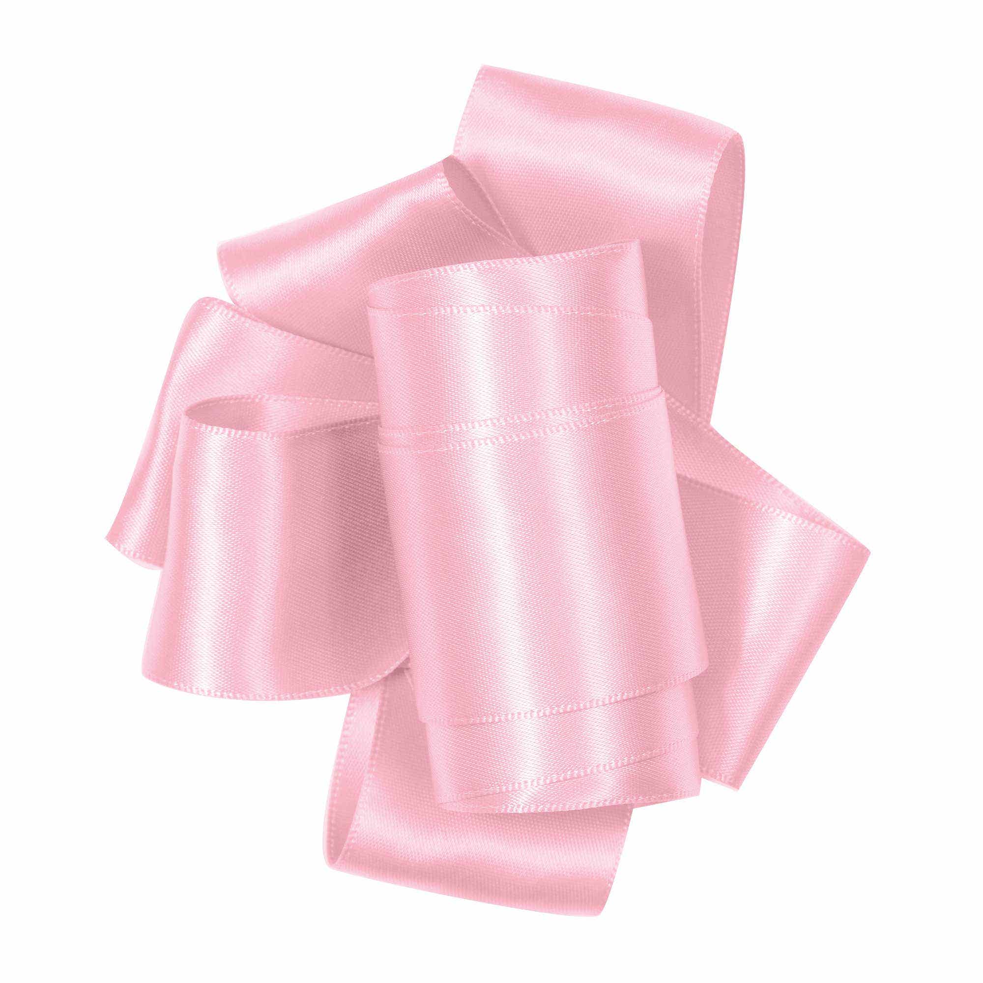 #9 Pink Double Face Satin Ribbon, 50-Yds