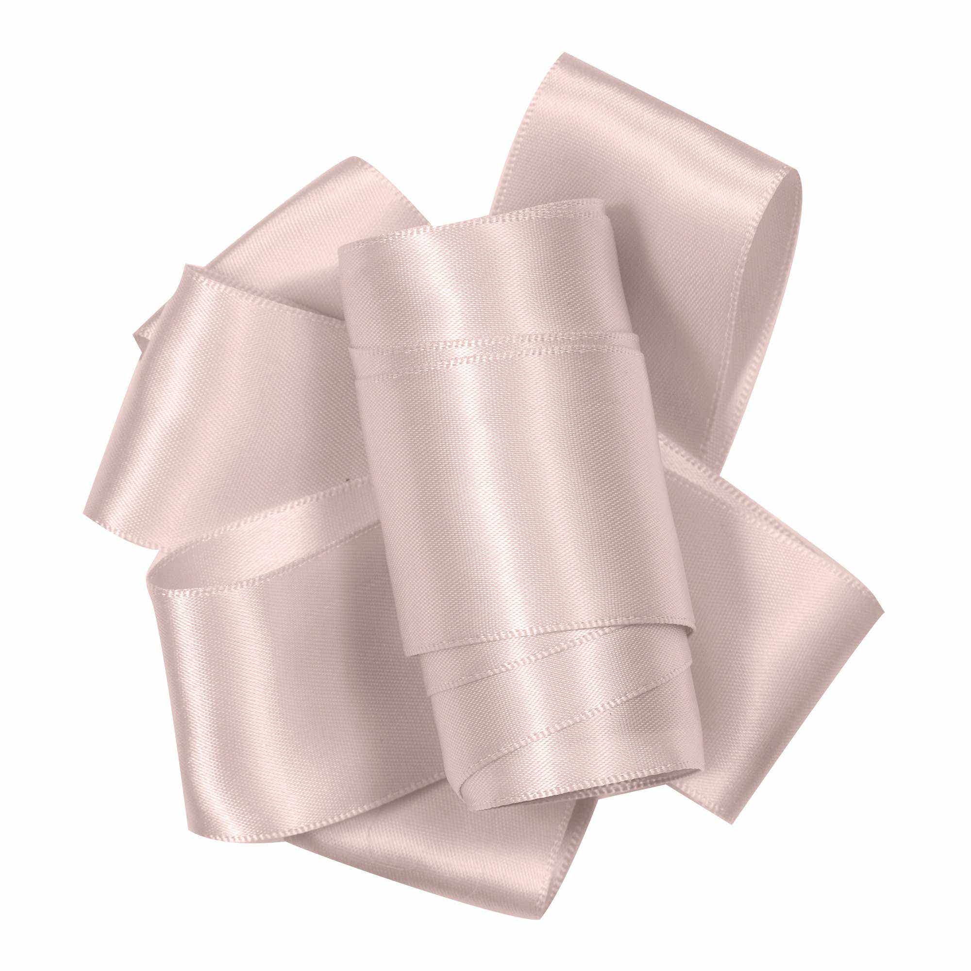 #3 Pink Double Face Satin Ribbon, 100Yds