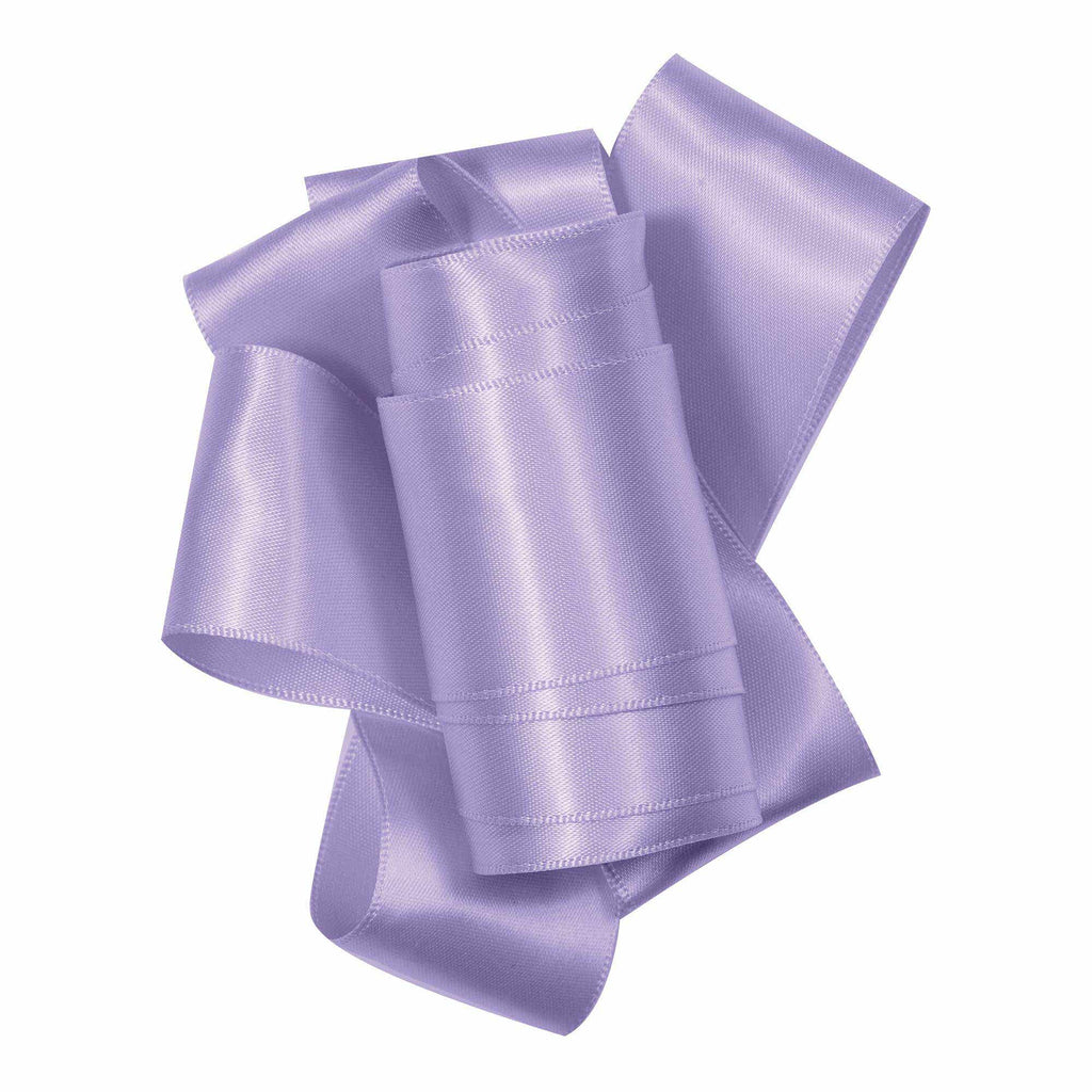 #9 Purple Double Face Satin Ribbon