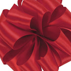 #3 Red Double Face Satin Ribbon, 50-Yds