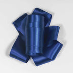 #3 Blue Double Face Satin Ribbon, 50-Yds