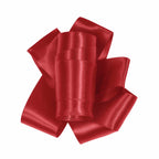 #3 Red Double Face Satin Ribbon, 50-Yds