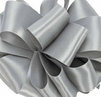 #9 Silver Double Face Satin Ribbon