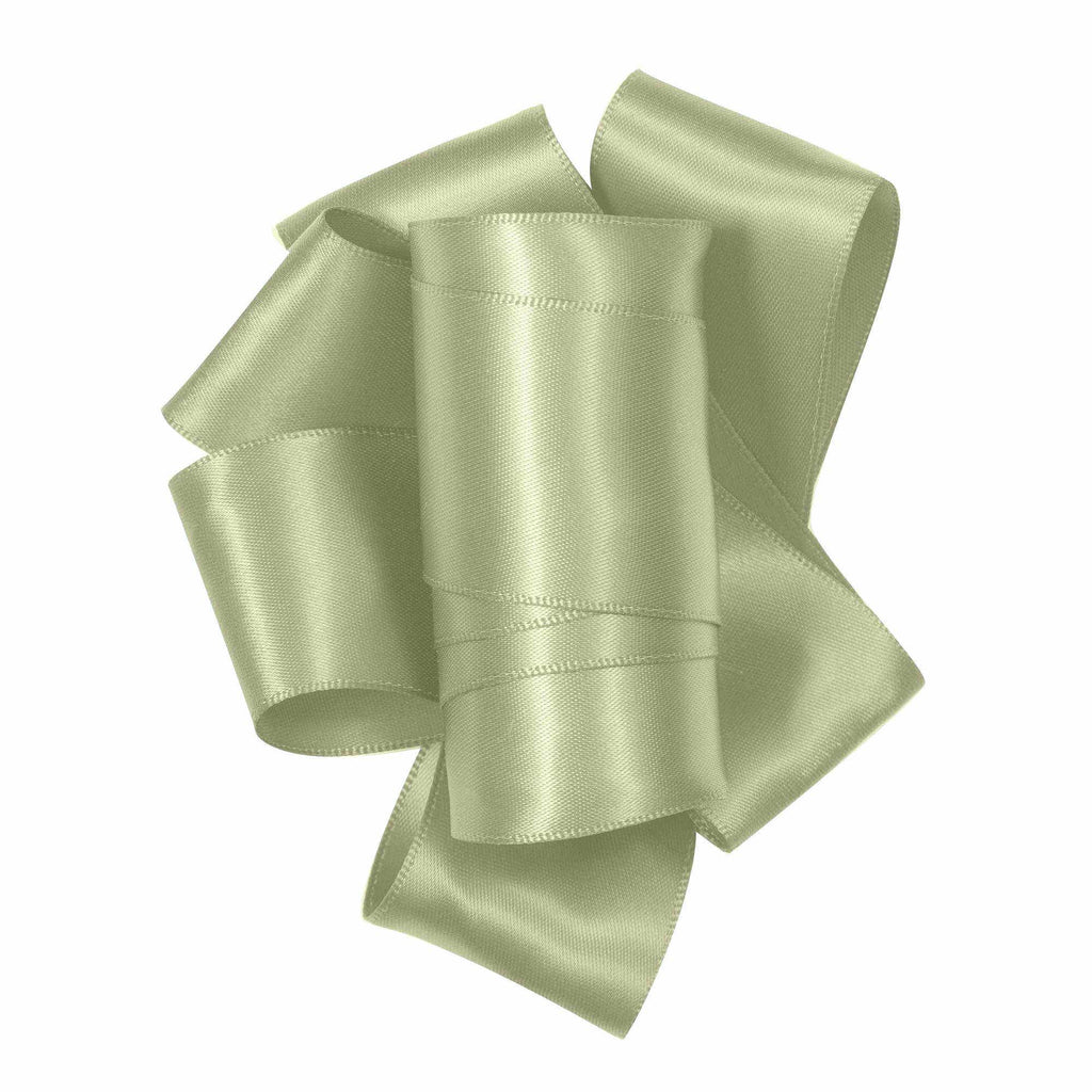 #9 Green Double Face Satin Ribbon, 50Yds