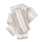 #1 White Double Face Satin Ribbon
