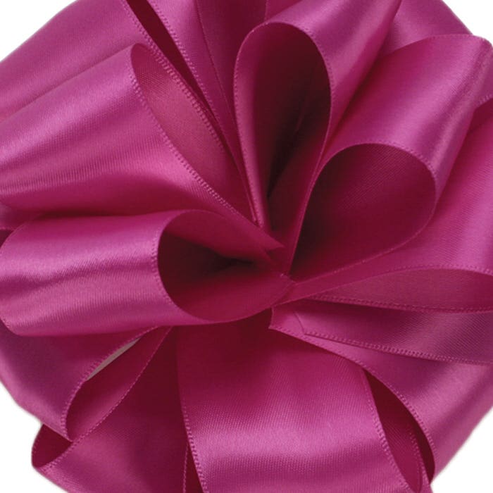 #9 Pink Double Face Satin Ribbon, 50-Yds