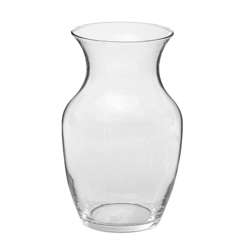 8 Clear Glass Rose Vase, 12-Case