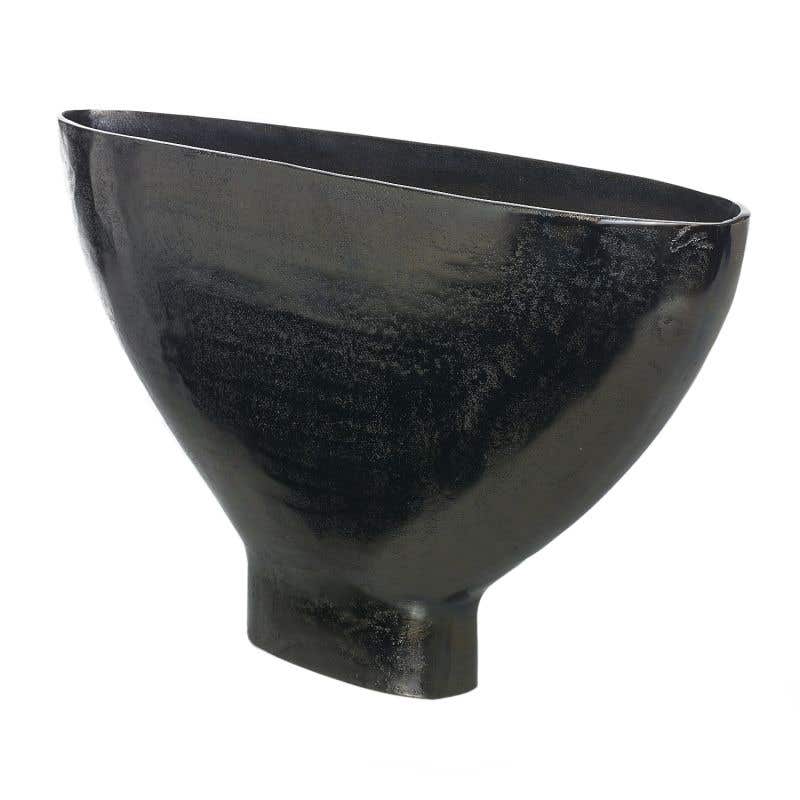 23.5x5.75x11.75 Black Evolution Vases,2