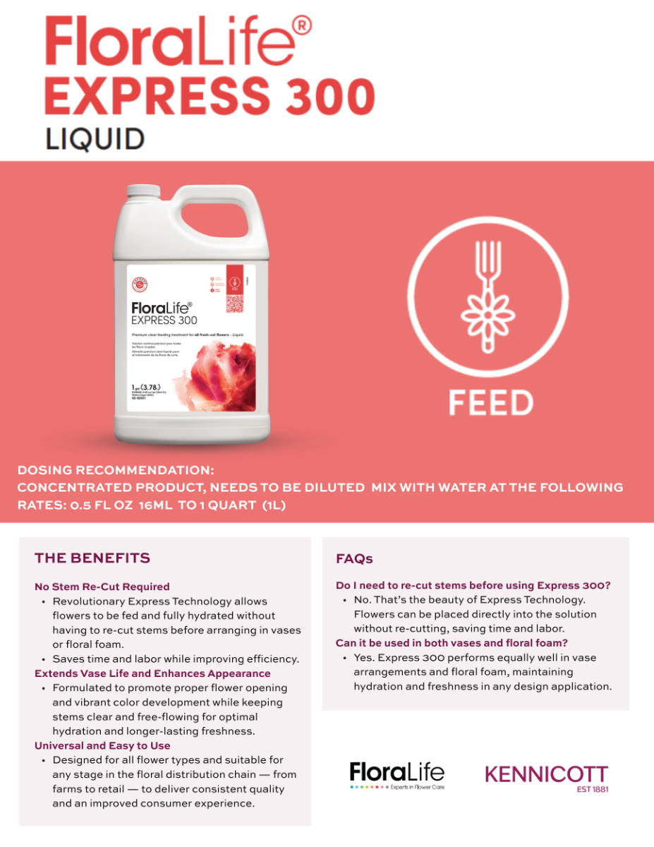 Express 300 Flower Food Powder 10lb Product Guide