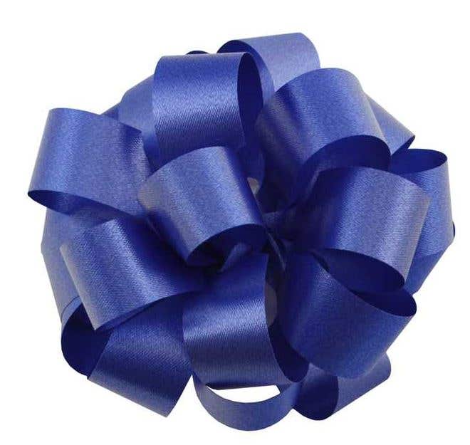 #40 Royal Blue Satin Ribbon, 100-Yards
