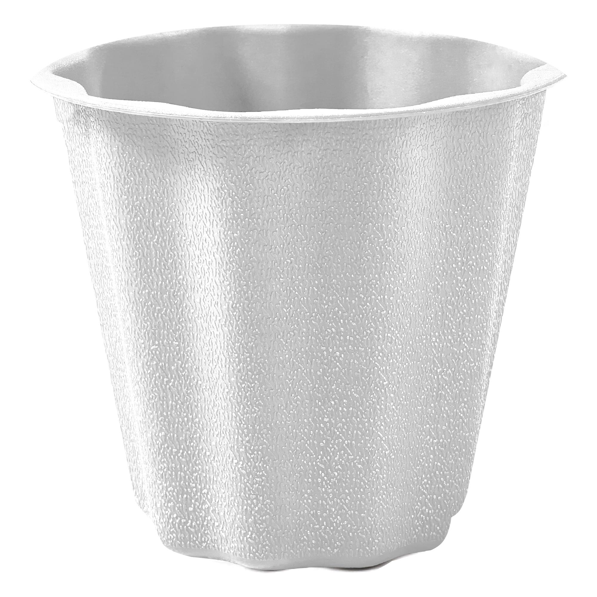 7.5 x8.8 White Plastic Pot Covers