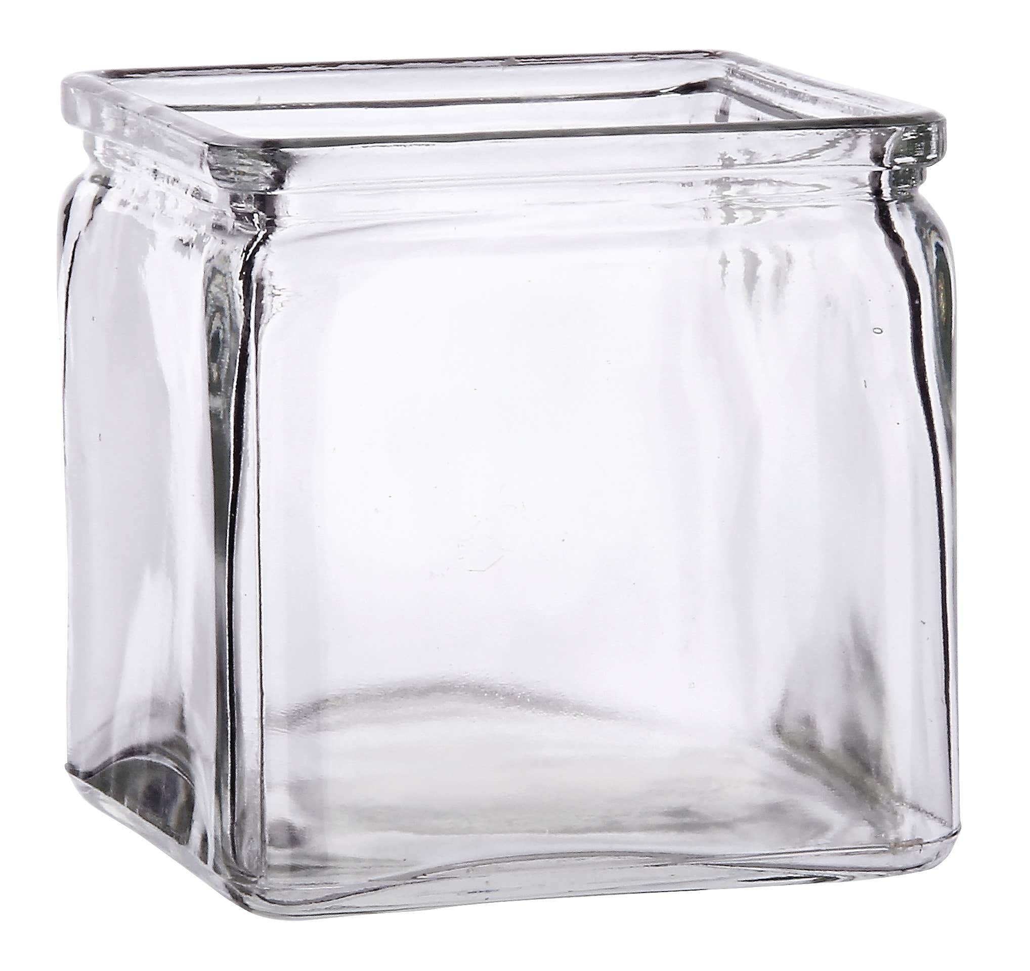 4.75 Clear Glass Cube