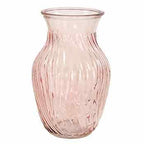 8 Round Blush Pink Rose Vase