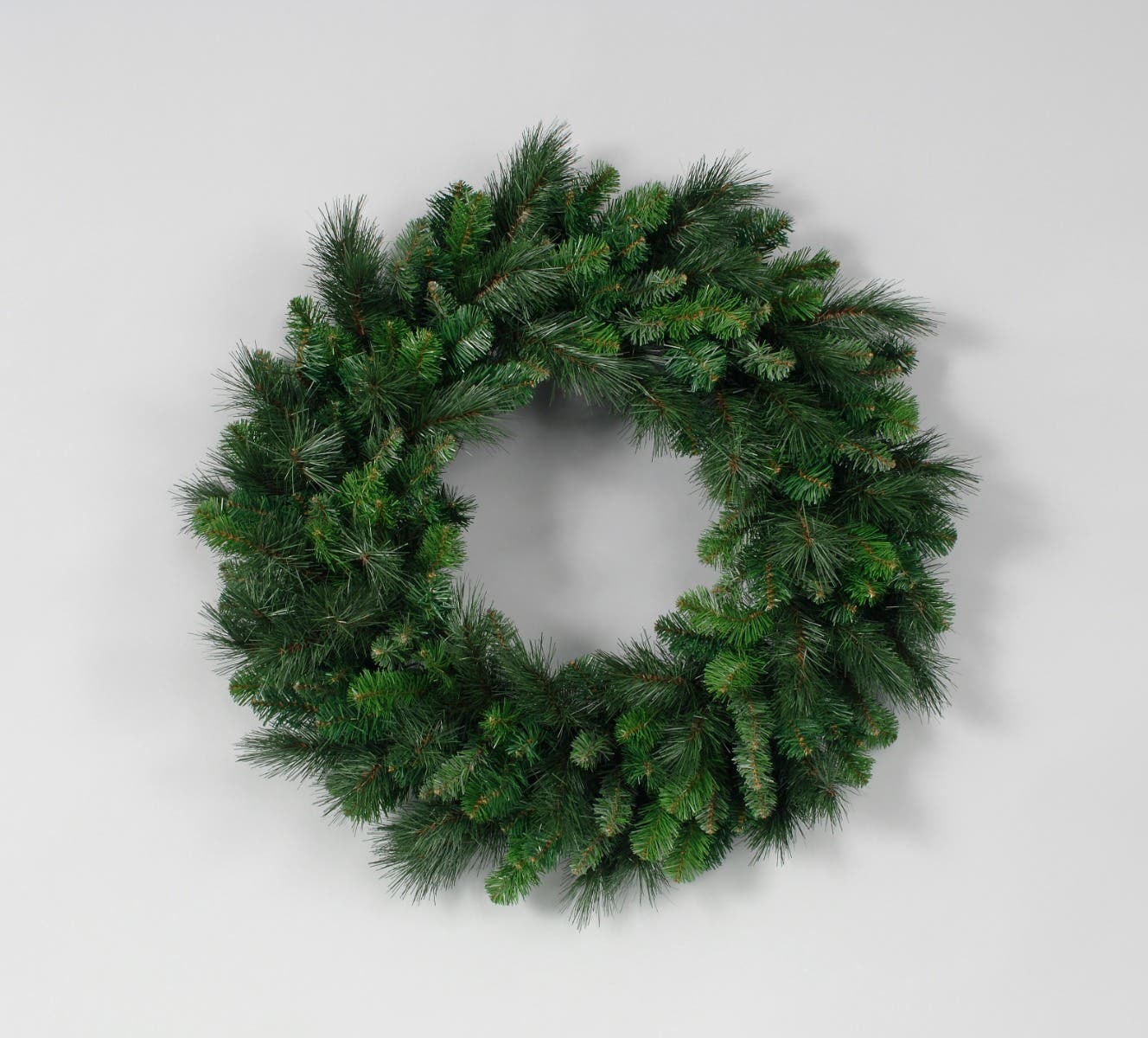 60 Deluxe Double Evergreen Wreath